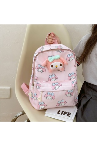 Sanrios Cinnamoroll Mymelody Kuromi Karikatür Sırt Çantası Kızlar Için Kawaii Seyahat Sırt Çantaları Okul Çantaları Doğum Günü Hediyesi