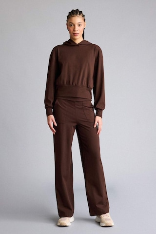 Defacto Kapüşonlu Sporcu Sweatshirt G5664ax25wnbn192 Kahve-bn192