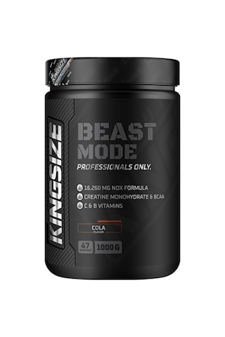 Kingsize Nutrition Beast Mode 1000 Gr - Kola
