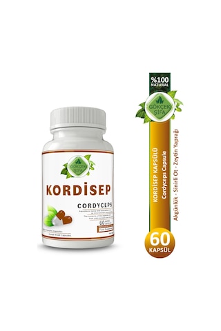 Gökçek Şifa Kordisep (Cordyceps Capsule) 60 Kapsül