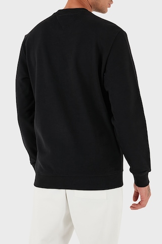 Tommy Jeans Erkek Sweat Dm0dm22093 Bds Siyah Siyah