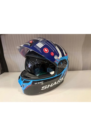 Kask Shark Skwal İ3 Raul Fernandez Mavi Mavi/beyaz