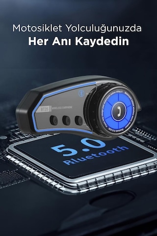 Torima BT35 Rgb Renkli Işıklı Ve Yüksek Sesli Bluetooth Kask Intercom