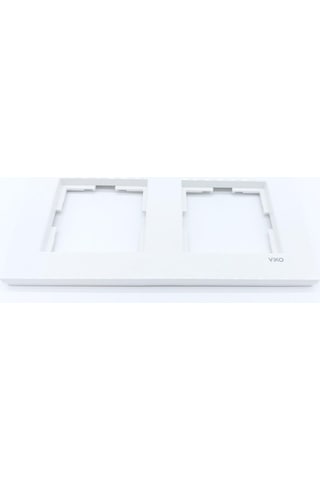 Viko Karre Ikili Çerçeve Beyaz