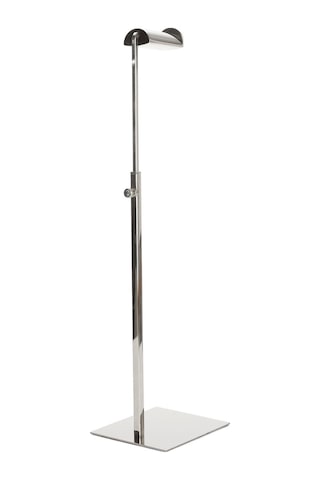 Vkemall Stüdyo Gümüş Paslanmaz Çelik Çanta Ve Aksesuar Sergi Raftı - Ev, Mağaza Kullanıma Uygun, Kolay Kurulumlu Mükemmel Gösterim