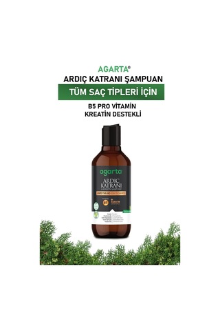 Agarta Ardıç Katranı & Keratin Şampuan 400 ML