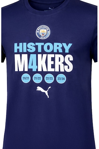 Puma Manchester Cıty Unısex Çocuk T-shırt 701234830-001 Lacivert