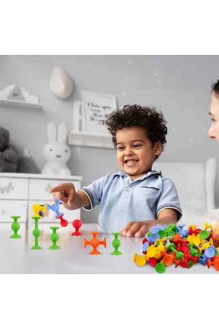 Thinkmaster Vakum Molekül 25 Parça Yapı Taşları Fidget Duyusal Eğitici Oyuncak