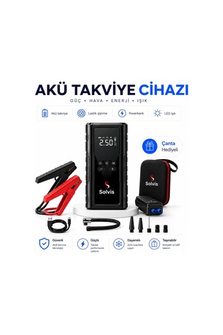 Akü Takviye Cihazı Siyah