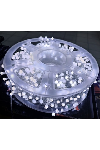 480 Ledli 100 Metre Led Beyaz Renk 8 Animasyonlu
