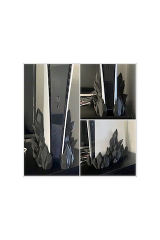 Ps5 Slım Crystal Stand Dijital Versiyon Uyumlu Playstation 5 Dikey Stand Ps5 Stand Dijitalversiyon