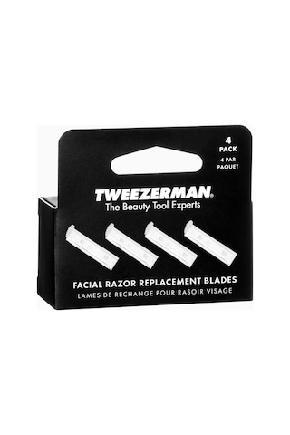 Tweezerman Facial Razor Yüz Tüyü Temizleme Aleti Ve Yedek Bıçaklar Yüz Temizleme Cihazları