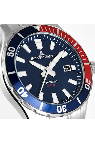 Jacques Lemans Hybromatıc 1-2131e Erkek Kol Saati Gri