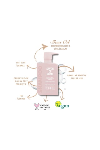 Savon De Royal Miracle Şampuan 500 Ml Boyalı Ve Kıvırcık Saçlar