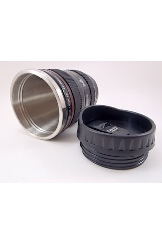 Objektif Görünümlü Termos Bardak Tdrtr Renkli