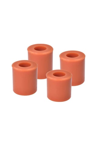 3D Yazıcı Isıtıcı Tabla Kalibrasyon/Tesviye Silikonu - 4 Adet - Creality Uyumlu - Turuncu