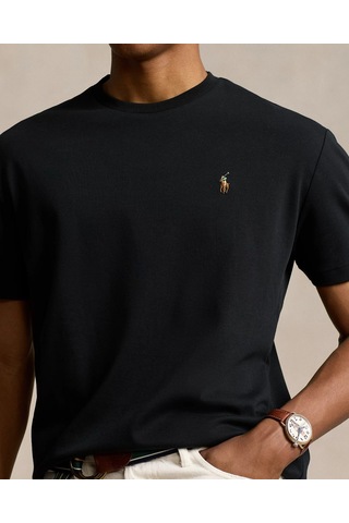 Polo Ralph Lauren Erkek T-shırt 710740727001 710740727001 Siyah Siyah