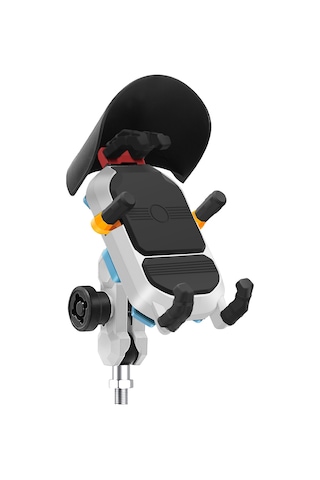 Ranyeek Motorcycle Telefon Tutucu Renkli Yüksek Konfigürasyonlu Altı Parmaklı Amortisörlü Kilitli M8 Top Ucu Şarj Yok Diğer
