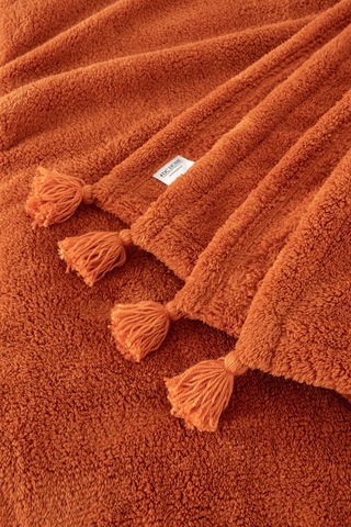 Puffy Wellsoft Battaniye - Kiremit 160x200 Ölçü / Ebat