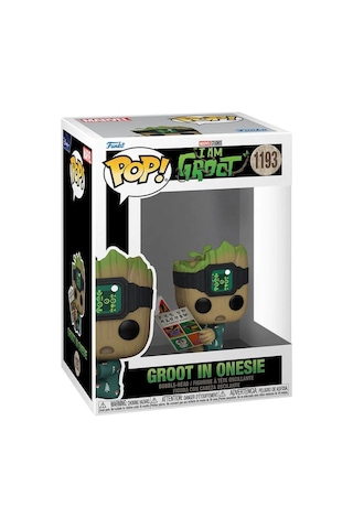 Funko Pop Figür - Groot İn Onesie With Book