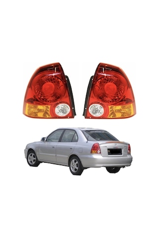 Stop Lambası Takım Sağ + Sol Hyundaı Accent Admıre 2003-2006