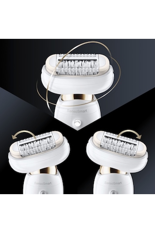 Braun Silk-Epil 9 9002 Flex SensoSmart Kablosuz Islak Kuru Epilatör