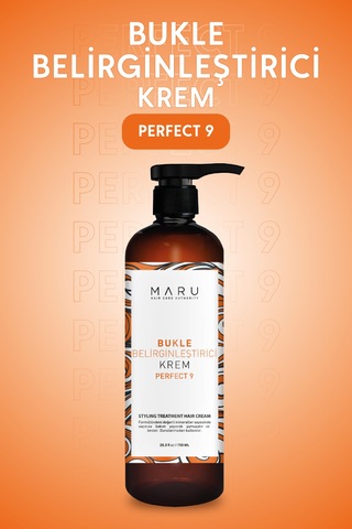 Maru Kıvırcık Saçlar İçin Bukle Belirginleştirici Kremi 750 Ml