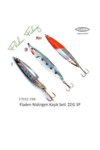 Fladen Nidingen 22gr Tr5 3 Adet Kaşık Seti