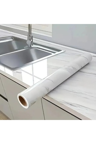Mermer Desenli Kaplama Kağıdı 5 Metre 8956731