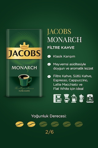 Jacobs Monarch Filtre Kahve 2.si %50 Bedava 2 x 500 G