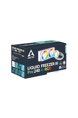 Arctic Liquid Freezer Iıı - 240 Intel / Amd Uyumlu, 240mm Radyatörlü, 2x12cm P12 Pwm Fanlı, Sıvı İşlemci Soğutucu Ar-acfre00186a Diğer