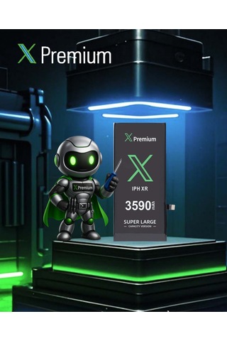Apple Uyumlu iPhone Xr Batarya Pil Süper Yüksek Kapasiteli Güçlendirilmiş 3590 Mah Xpremium