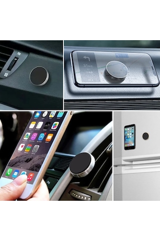 Buffer Tüm Modellerle Uyumlu Manyetik Araç İçi Telefon Tutucu Ço