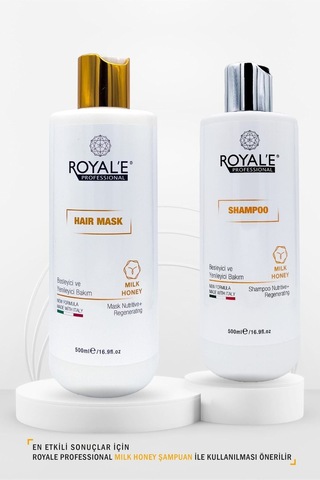 Royale Professional Milk Honey Besleyici ve Yenileyici Saç Maskesi 500 ML