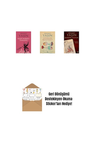 Kalbi Durmuş Zamanda + Soydaşınız Balık Burcu + Sınırdışı Saatler + Okuma Sticker'ları