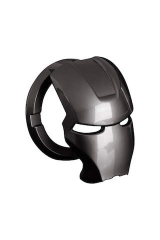 Start Stop Çerçevesi Koruyucu Kapak Metal Iron Man Siyah