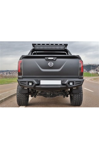 Nissan Navara 2010+ Arka Demir Tampon Aqm-M20