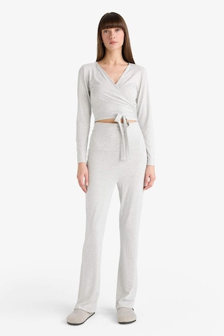 Defacto İspanyol Paça Tayt Pantolon-fall İn Love Loungewear G0007ax25wngr93 Gri