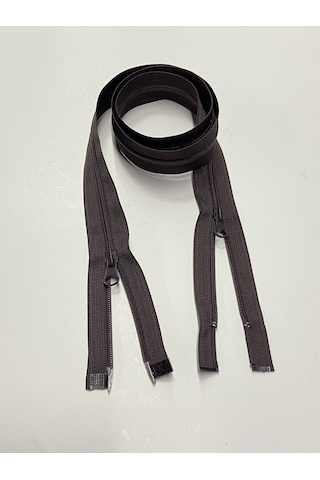 Ferace Pardesü Kap Fermuarı Çift Yön /100 Cm/ Kahve
