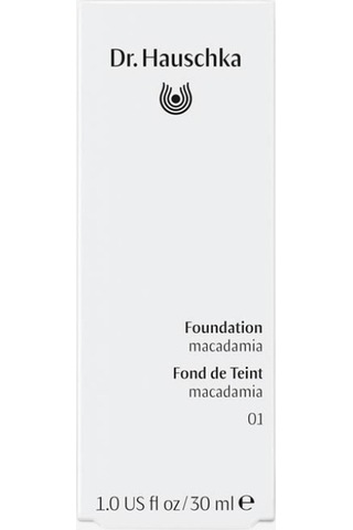 Dr Hauschka Foundation, 30 Ml Doğal Likit Fondöten, Vegan 01 Macadamia