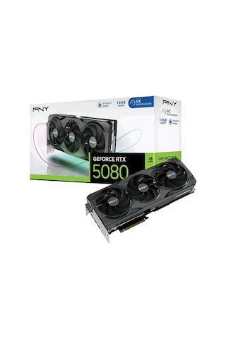 Pny RTX 5080 VCG508016TFXXPB1-O 16 GB GDDR7 256 Bit Ekran Kartı