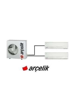 Arçelik ZM18103-918 18000 BTU 1 Dış + 2 İç Ünite (9+18) Duvar Tipi Multi Inverter Klima