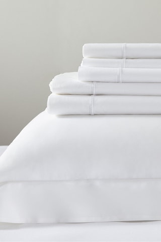 The White Company Savoy Çarşaf, 400 Iplik Sayılı Mısır Pamuğu, 180 X 200 Cm Çarsaf Beyaz 180 X 200 Cm Kod 012469