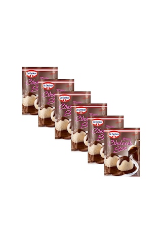 Dr. Oetker Bitter Çikolatalı Sos 122 Gr X 6 Adet