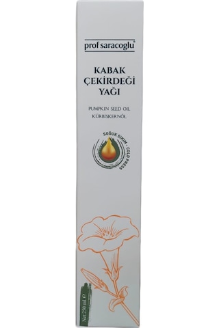 Prof Saracoglu Soğuk Sıkım Kabak Çekirdeği Yağı 250 ML