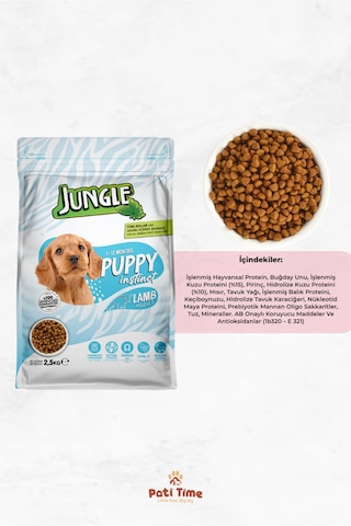 Yüksek Enerjili Yavru Köpek Maması 2.5 Kg + 6 Adet 100gr Somon Ezme Hediye