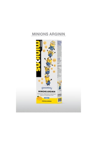 Goodday Minions Arginin Multivitamin Minarel Şurup 150 Ml 2 Adet