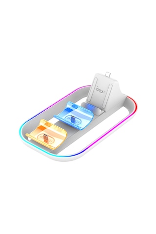 Ps5 Dualsense - Ps Portal 3 İn 1 Şarj Standı Rgb Işıklı Pg-p5p03