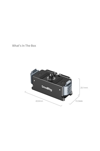 Smallrig 5437 Gopro Hero Black 13 İçin Hızlı Çıkarma Adaptör Montajı