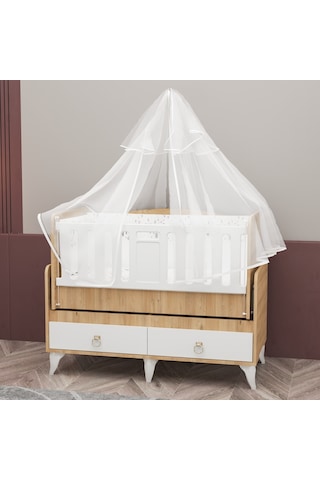 Garaj Home Karmen Beşik Aytaşı - Uyku Seti Kombinli Beyaz